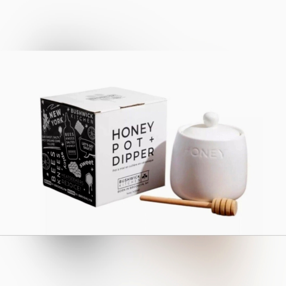 Bushwick Kitchen Honey Pot and Dipper Set